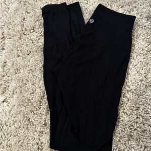 Lululemon Black Align Leggings 28” – Size 2